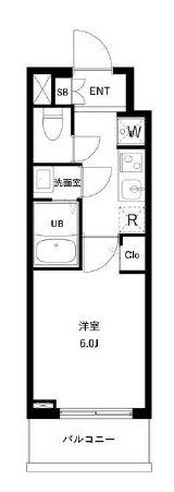 アーバンパーク南行徳レジデンス 612号室 間取り