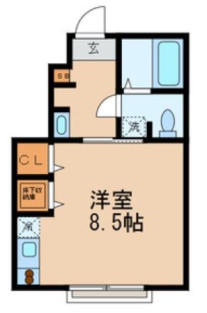 サウススクエア  間取り