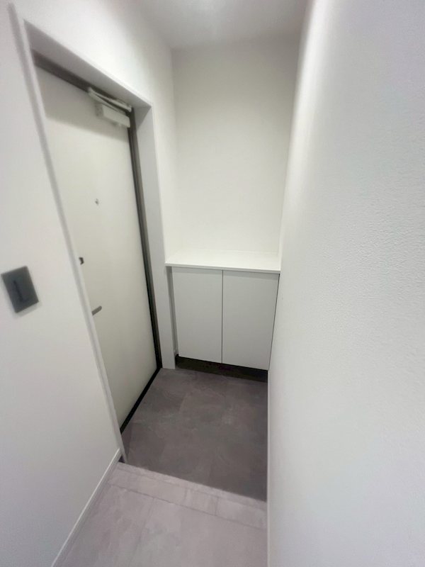 プラスドア北千住 玄関