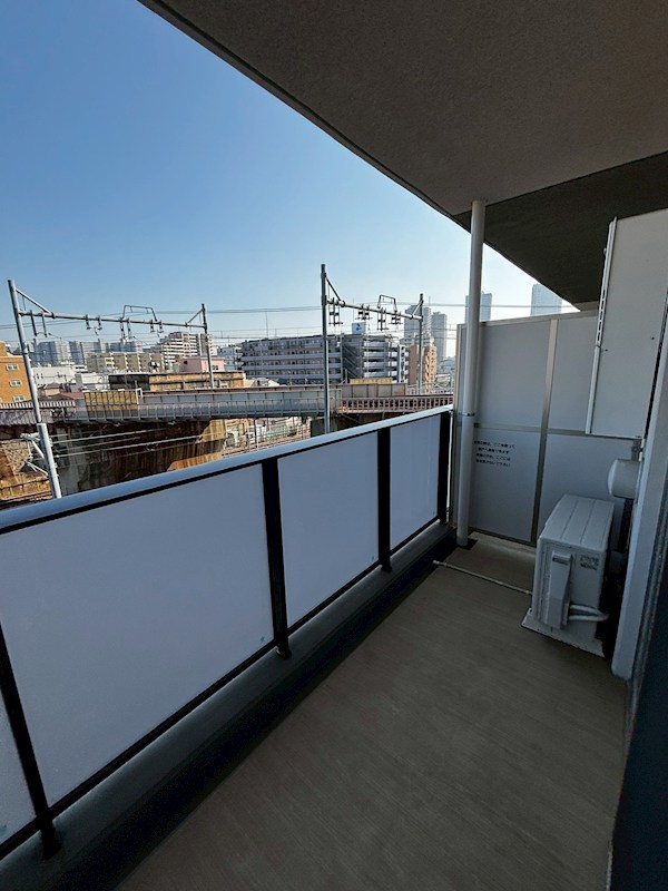 スカイグランデ千住 ベランダ