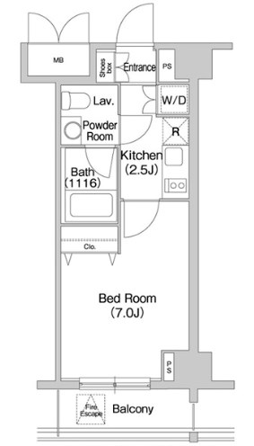 コンフォリア豊洲 間取り図