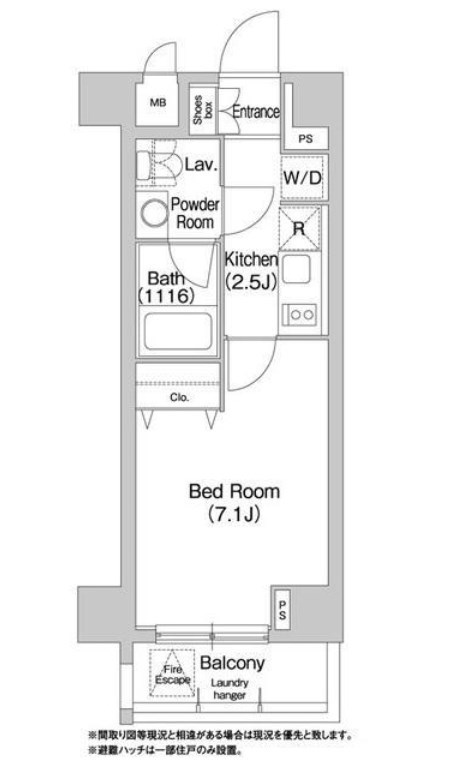 コンフォリア豊洲 間取り図