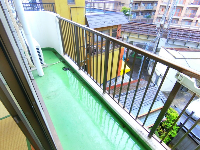 サンフィールド町屋 ベランダ