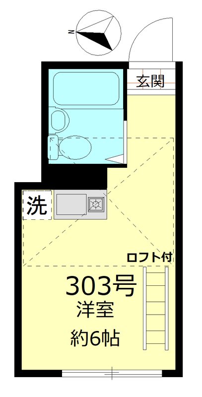 コンフォルト日暮里 間取り
