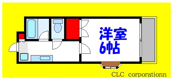 第６コーポマキ 間取り図