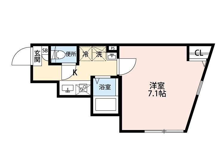 ライフタウン西日暮里 間取り