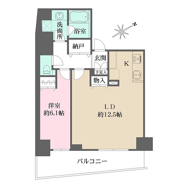 N-flats三ノ輪 間取り図