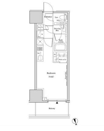 ザ・パークハビオ北千住 間取り