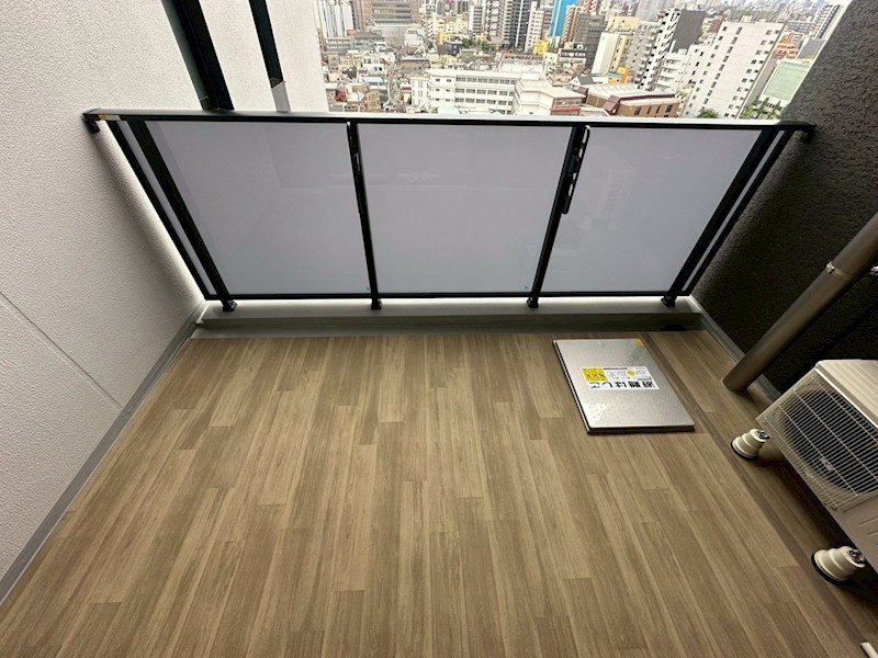 ザ・パークハビオ北千住 ベランダ