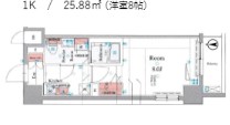 LEXE日暮里id 間取り