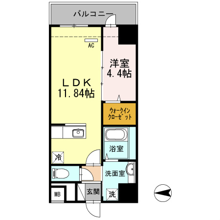 パーク リヴィエール  間取り図