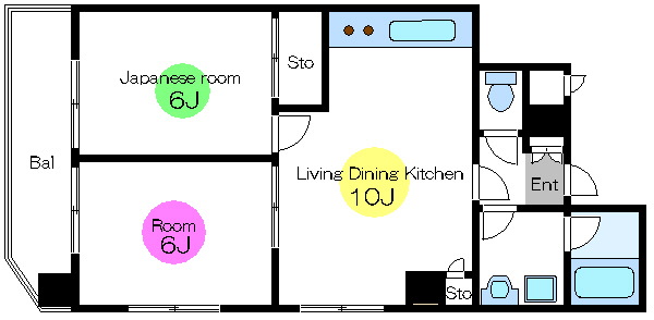 エトワール王子 間取り図