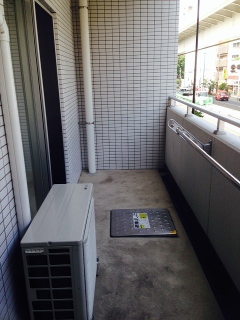 シティインデックス西日暮里 階部分 ベランダ