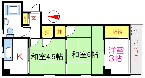 町田ファミール 間取り図