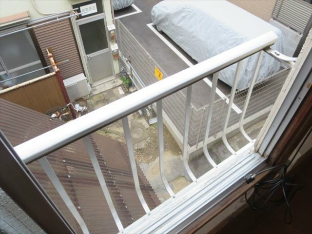 栗原荘 ベランダ