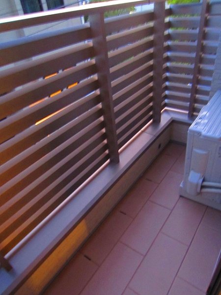 アンフルール ベランダ