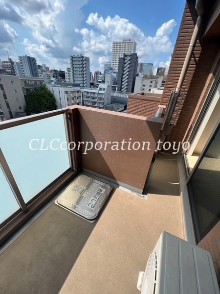スタジオスクエア住吉 ベランダ
