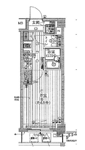 プレール・ドゥーク清澄白河   間取り図