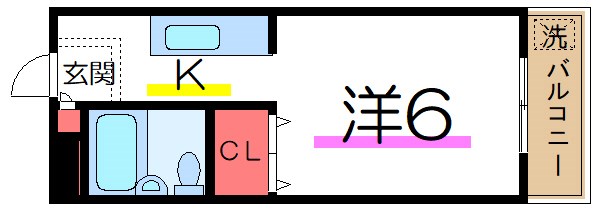 加藤マンション  間取り図