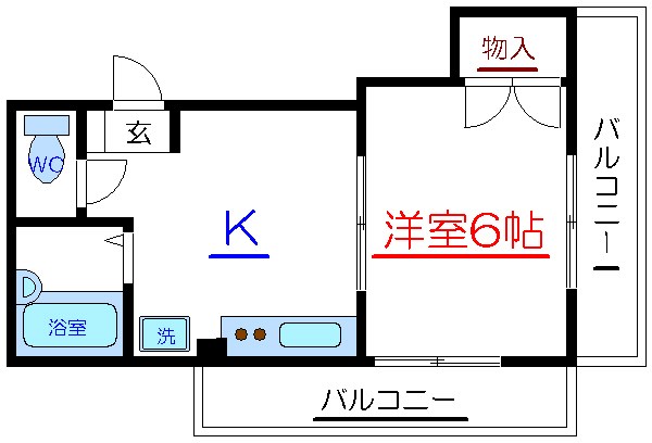 協栄ビル 間取り