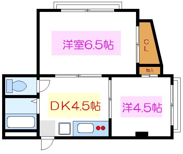 真島ビル 間取り図