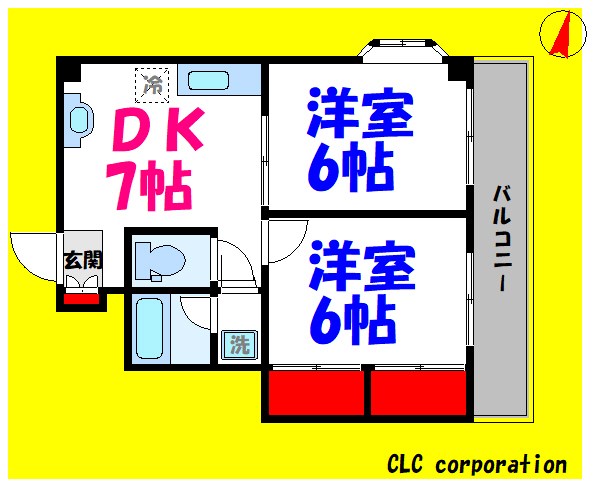 第３マルヨシビル 間取り図
