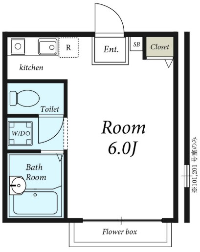 リリックコートBell  間取り図