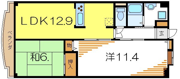 ドルツイザイム 間取り図