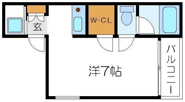 １０１０　Ｓｑｕａｒｅ 間取り図