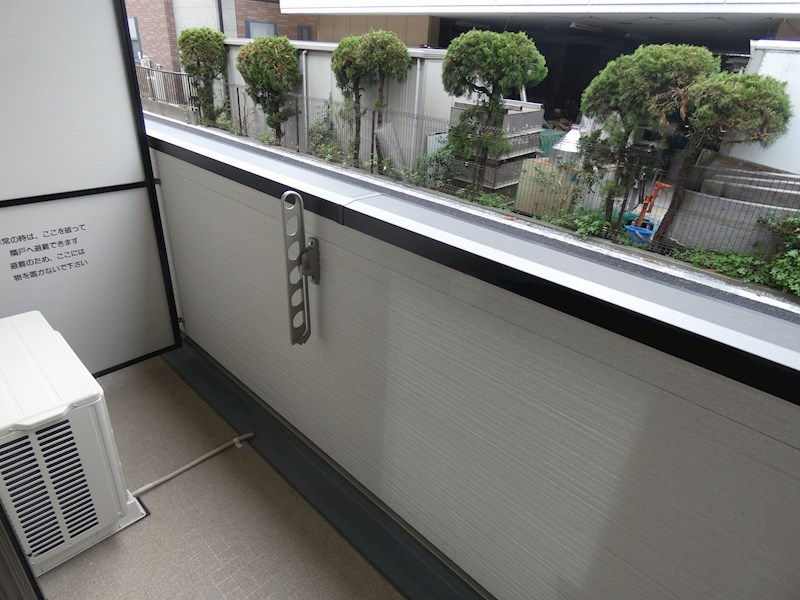 Sapientia ベランダ