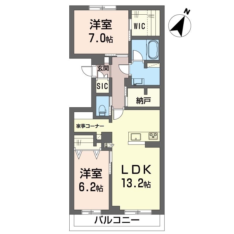 メゾン　ルミエール 間取り図