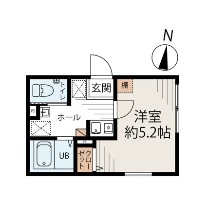 GardenCourtさくら通り 間取り