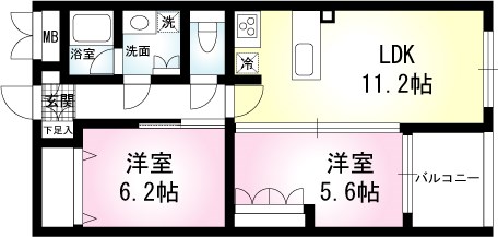 Maison Blanc 間取り図