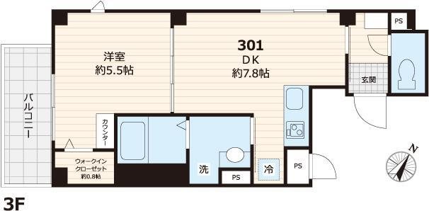 ビューノ日暮里南公園 間取り