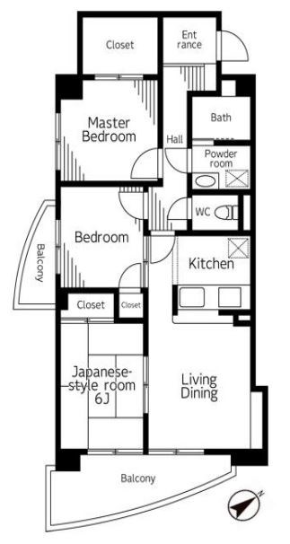 DeLCCSKASAI（デルックスカサイ） 間取り図