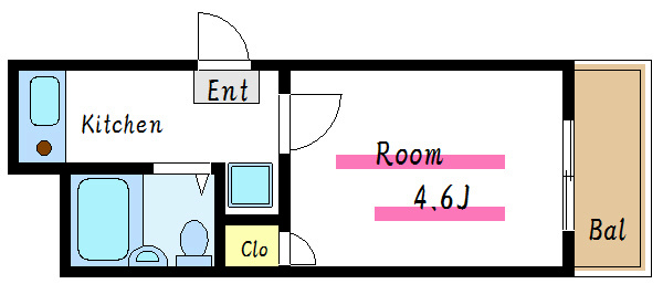 シャンテ東陽町  間取り図