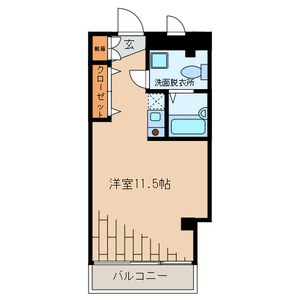 稲屋ハイム  間取り図