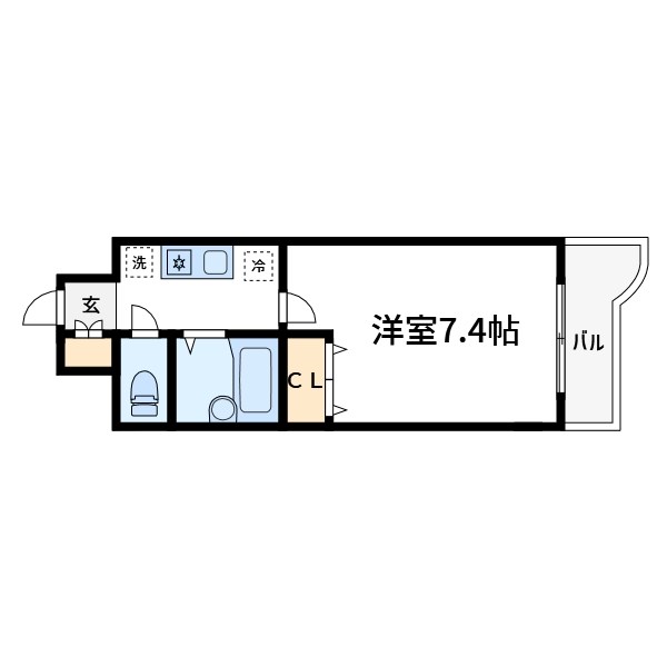 イーストパレス 間取り