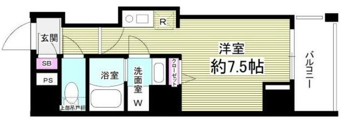 ＧＬＡＮＺ門前仲町 間取り図