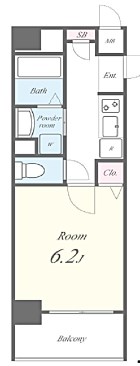 コンフォートイケダ 間取り図