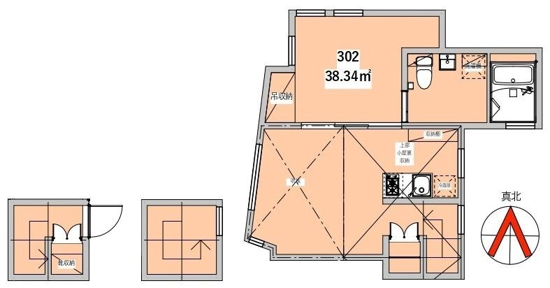 Grande House亀有 間取り