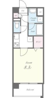 Ｌａｐｉｎ　Ｏｈｊｉｍａ 間取り図