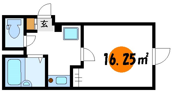 コンフォール新小岩 間取り