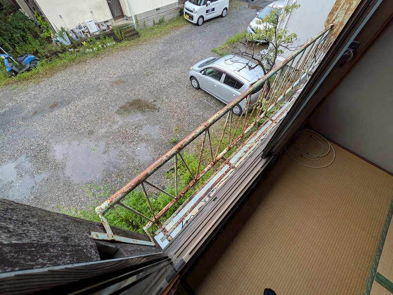 第一関口荘 ベランダ