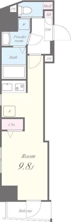 ラ　メゾン　オンズ 間取り図