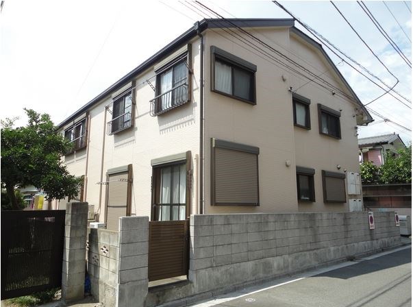 叶コーポ ベランダ