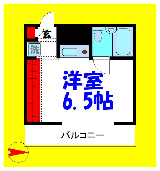 メイプルハイムⅡ 間取り