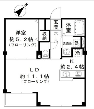 ラシーネ扇　アイリス 間取り