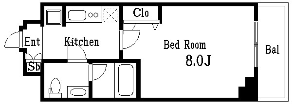 ＨＹ&rsquo;ｓ　ｃｒｅｃｅｒ　清澄白河   間取り