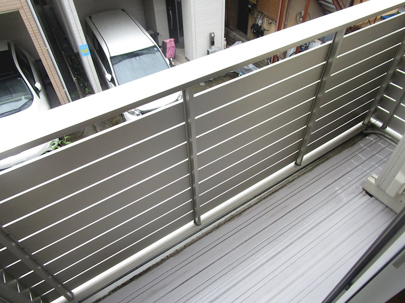 プレジオモリタ ベランダ